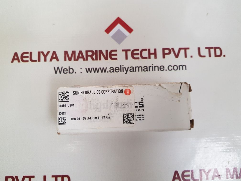 Sun hydraulics 980501ub01 counter balance valve 33428 - Image 2