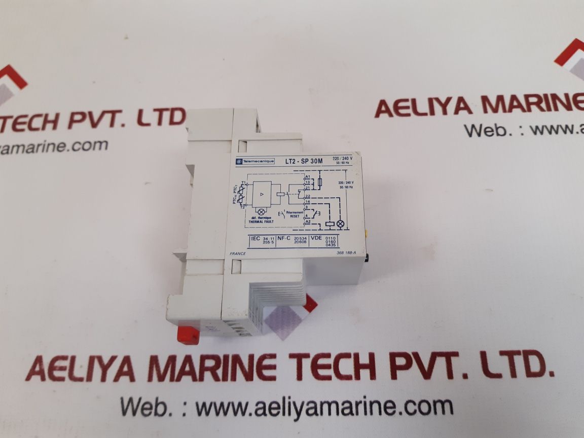Telemecanique Lt2Sp30M Thermistor Protection Relay 50/60Hz - Image 2