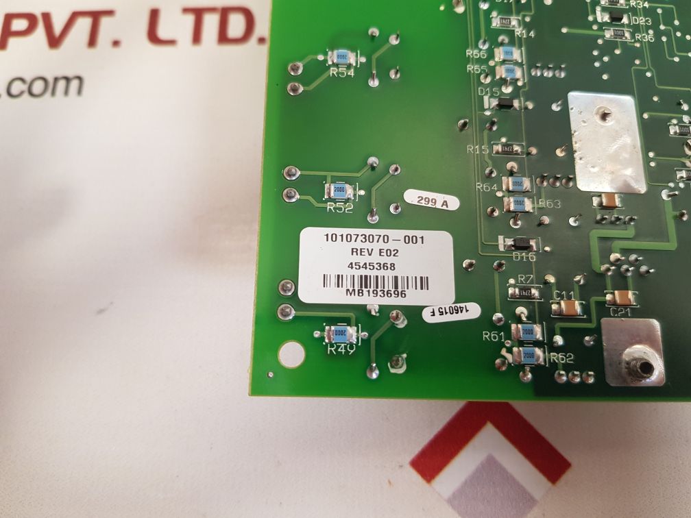 Bypass control 118302830 a-3 pc board 101073070-001 rev e02 - Image 7