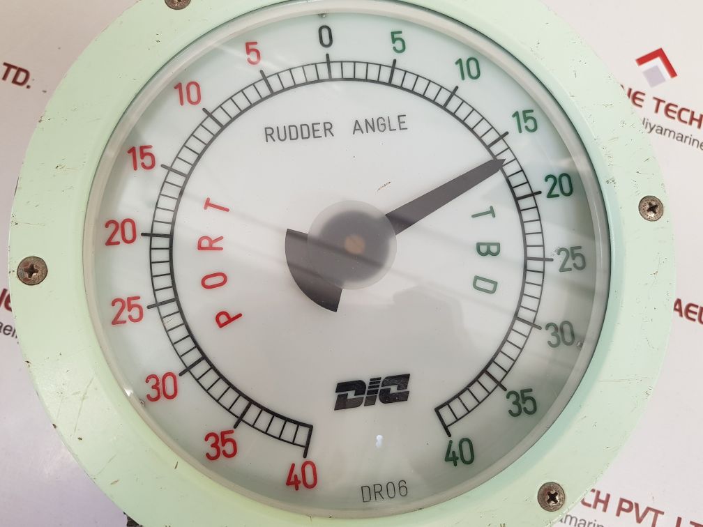 Daeyang dic-200r electric rudder angle indicator vintage - Image 7