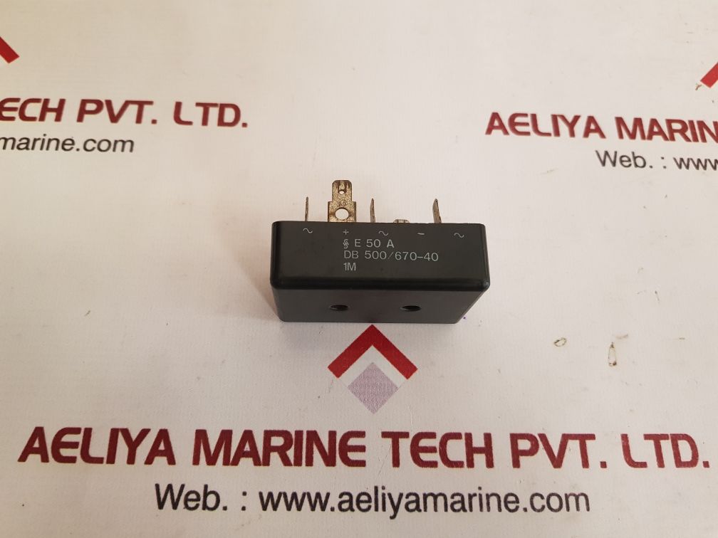 E50db 500/670-40 3-phase bridge rectifier - Image 4