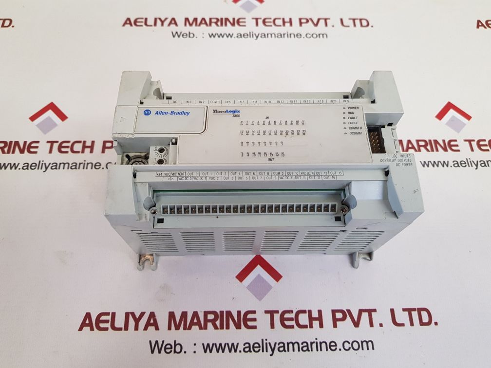 Allen-bradley 1762-l40bxb ser.c micrologix 1200 plc controller rev.c