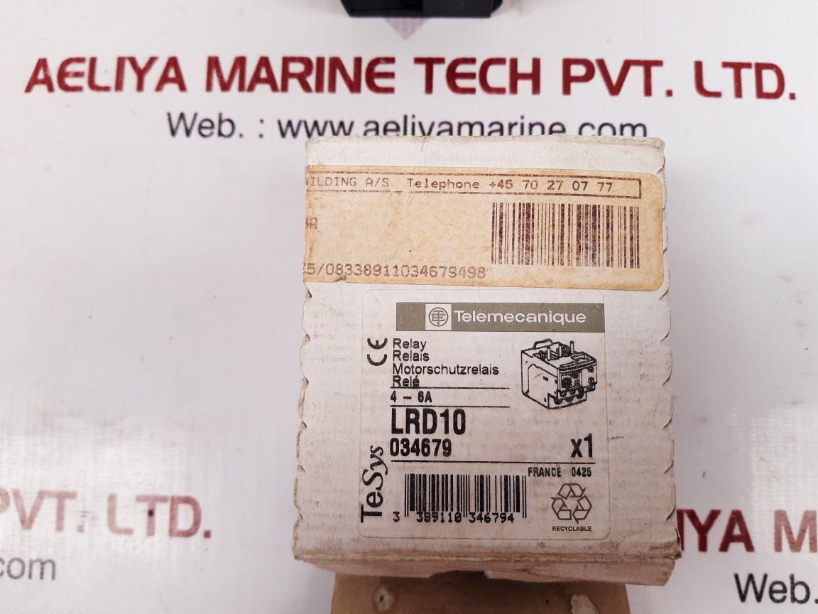 Telemecanique / Schneider lrd 10 thermal overload relay 034679 - Image 5