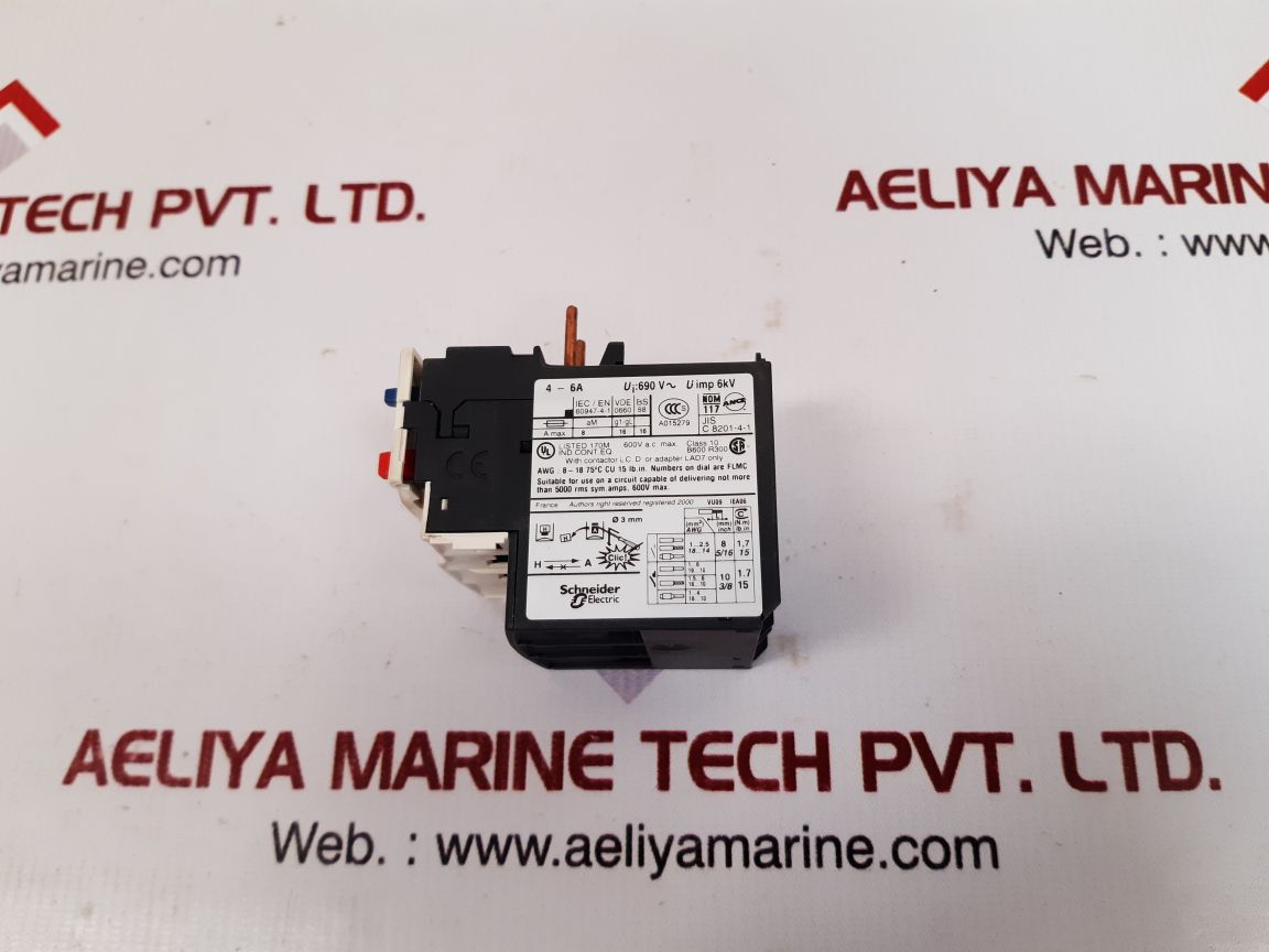 Telemecanique / Schneider lrd 10 thermal overload relay 034679 - Image 4