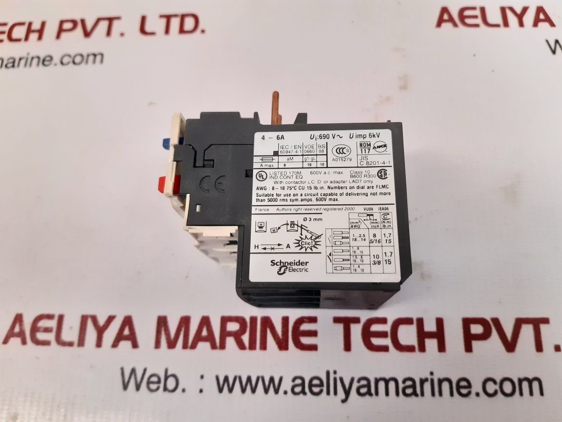 Telemecanique / Schneider lrd 10 thermal overload relay 034679 - Image 6