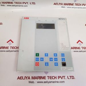 Abb ret670 display 1mrk000008-hb