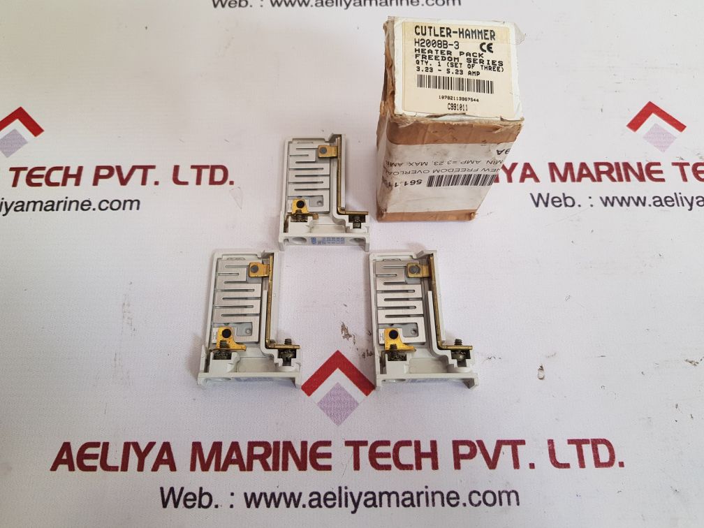 Cutler-hammer h2008b-3 heater pack thermal overload