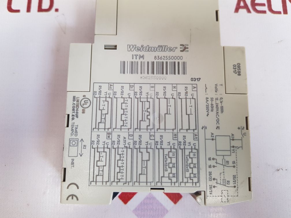 Weidm?ller 8362550000 time delay relay - Image 8