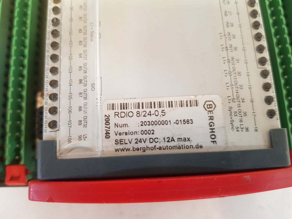 Berghof rdio 8/24-0.5 remote i/o module - Image 6