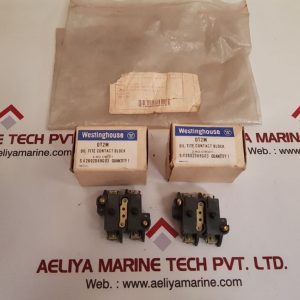 Westinghouse Ot2M Oil-tite Contact Block 2 N.O.