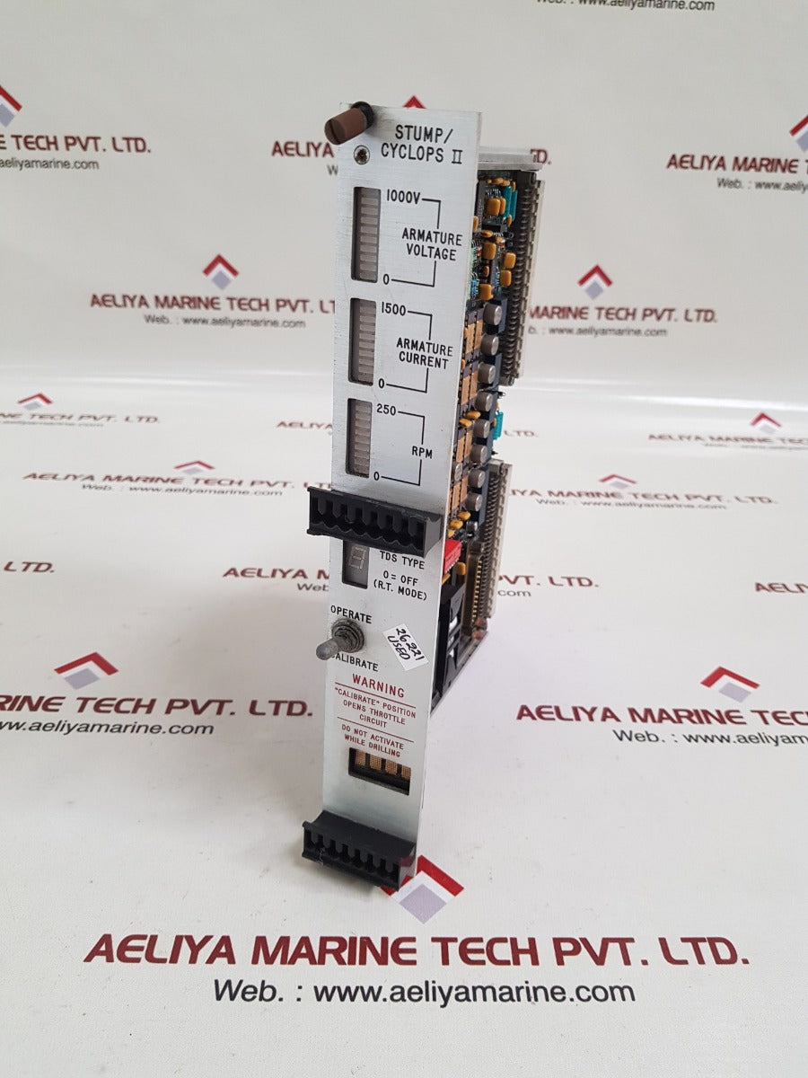 Varco oil tools stump/cyclops ii 96143 rev.a control board