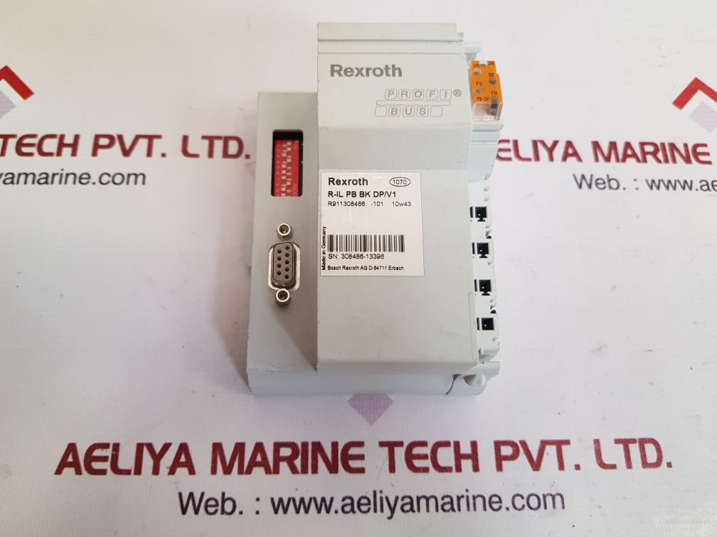 Bosch Rexroth R-il Pb Bk Dp/V1 Profibus Coupler R911308486 - 101 10W43