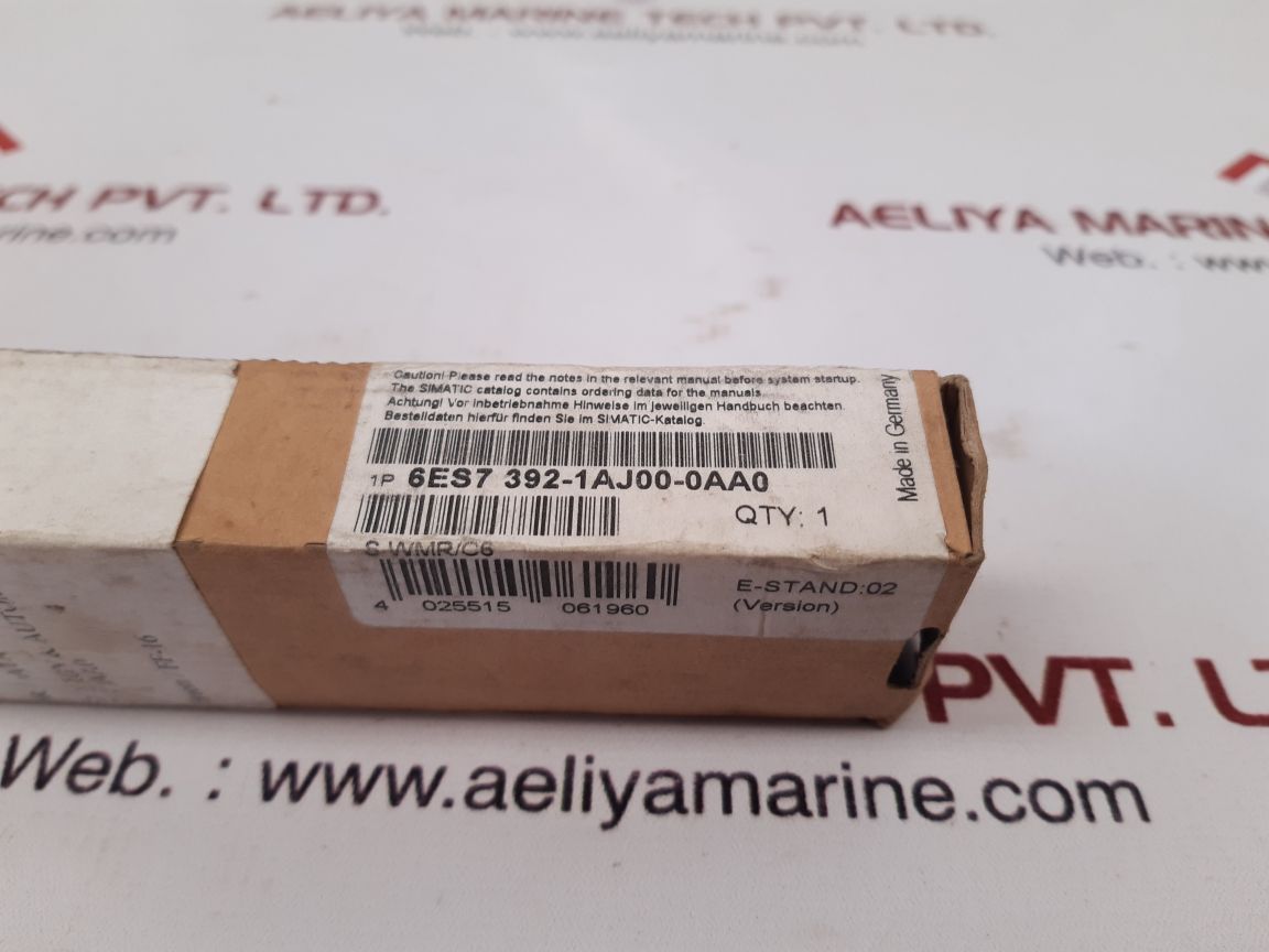 Siemens 6Es7 392-1Aj00-0Aa0 Simatic Connector Wmr C6 - Image 2