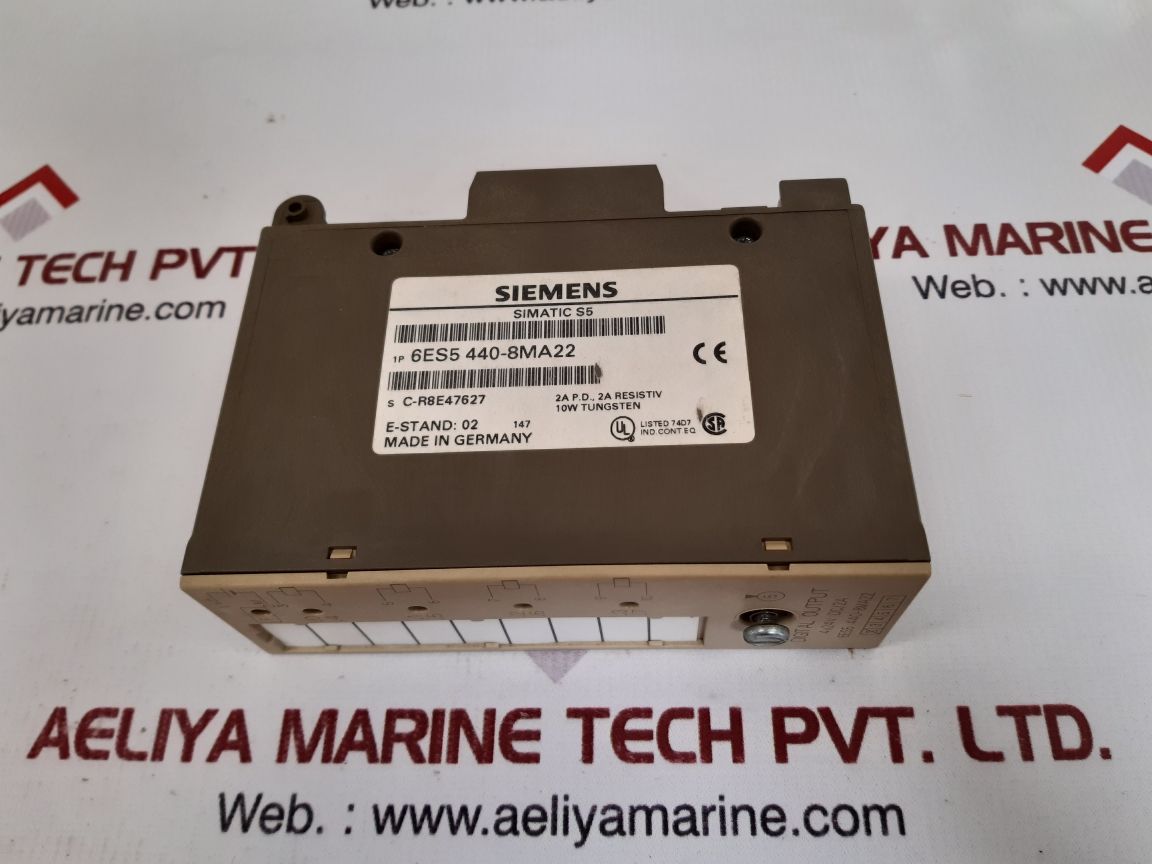 Siemens Simatic S5 Digital Output Module 6Es5 440-8Ma22 4X24V Dc/2A - Image 3