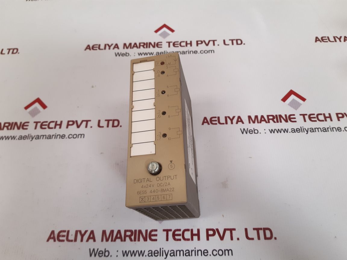 Siemens Simatic S5 Digital Output Module 6Es5 440-8Ma22 4X24V Dc/2A - Image 4