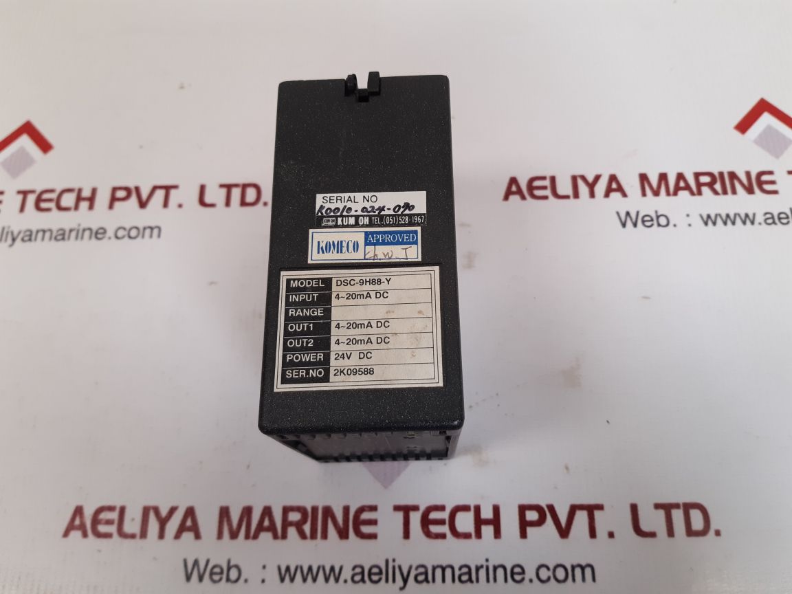 Sinwoo S-con Dsc/Ipd Dsc-9H88-y Isolated Dc Signal Converter 24V Dc - Image 4