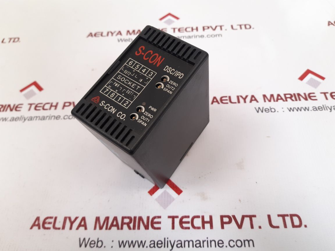 Sinwoo S-con Dsc/Ipd Dsc-9H88-y Isolated Dc Signal Converter 24V Dc - Image 3