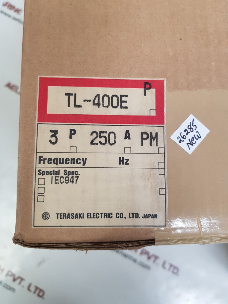 Terasaki Tl-400E 3-pole Circuit Breaker 250A Ac690V 50~60Hz - Image 7