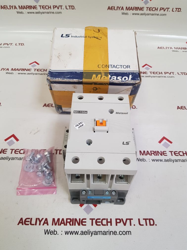 Metasol mc-150a 2a2b magnetic contactor