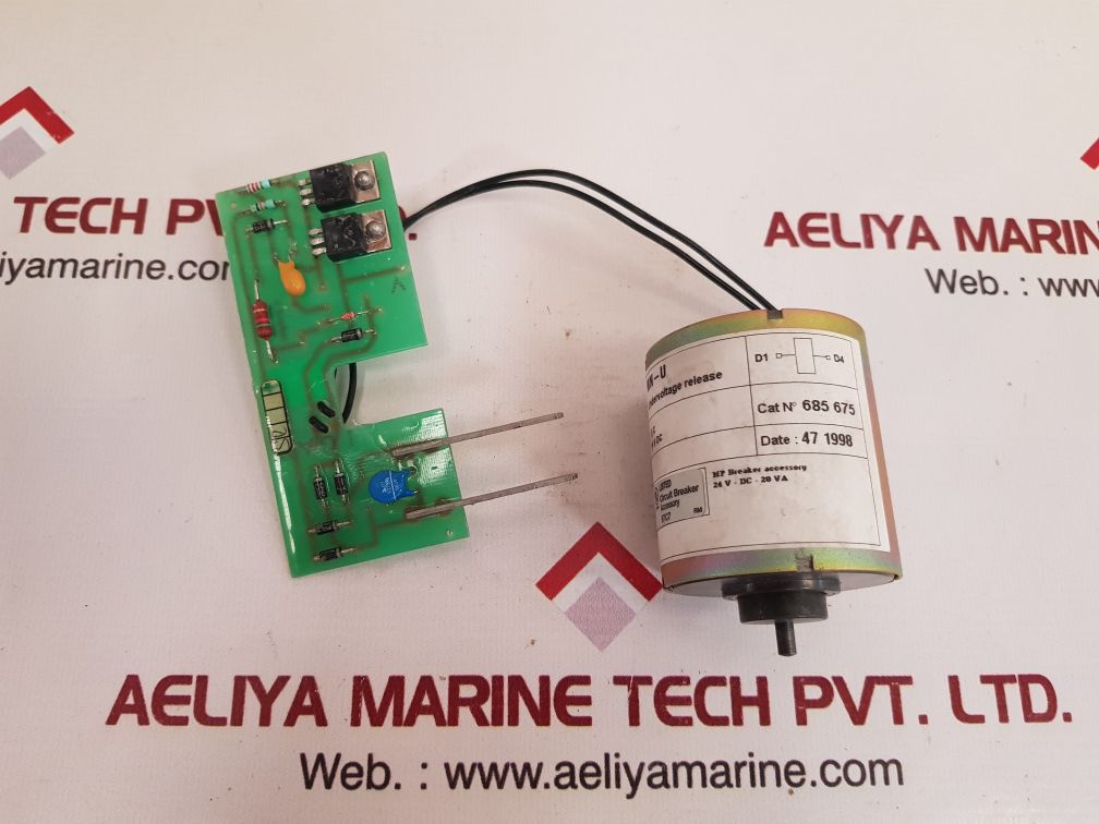 Merlin gerin 685 675 circuit breaker closing coils 24v-dc-20va - Image 2