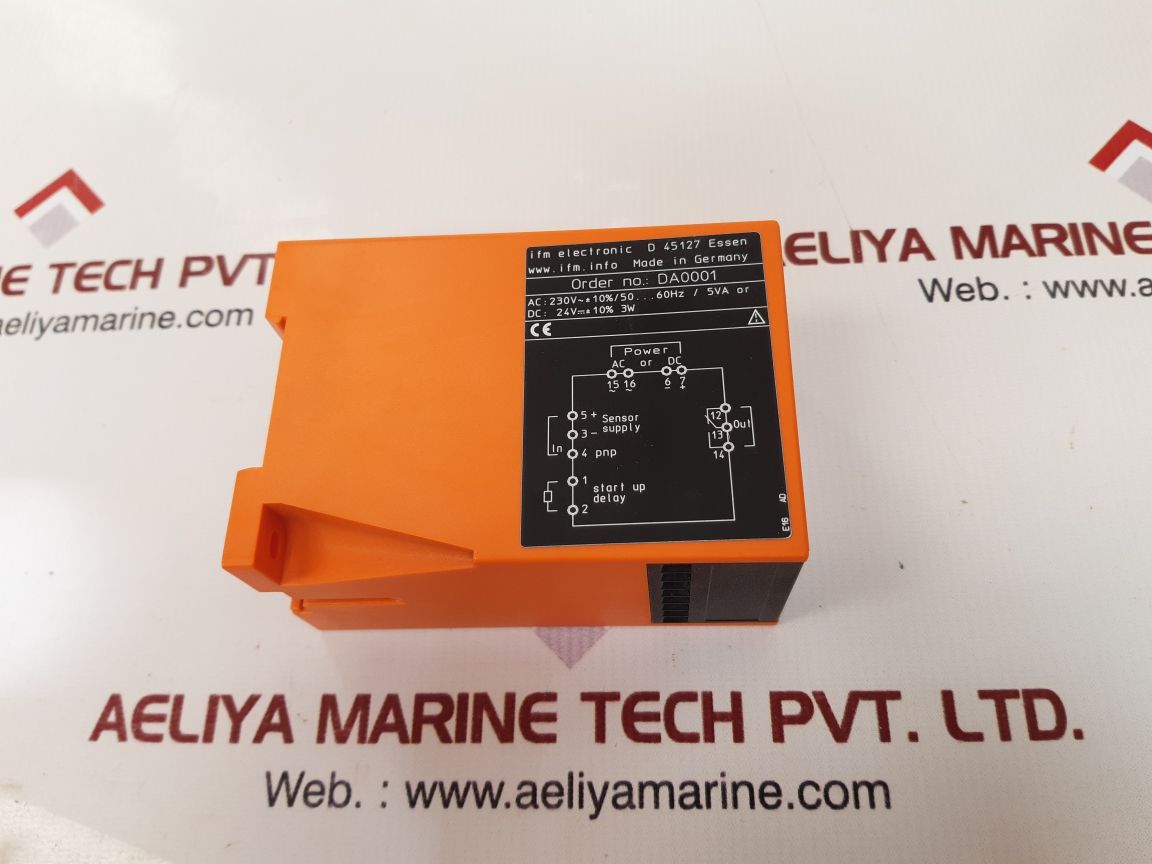 Ifm Electronic A300 Speed Monitor Da0001 - Image 3