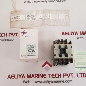 Togami Electric Pak-11J Magnetic Contactor 100-110V 60Hz