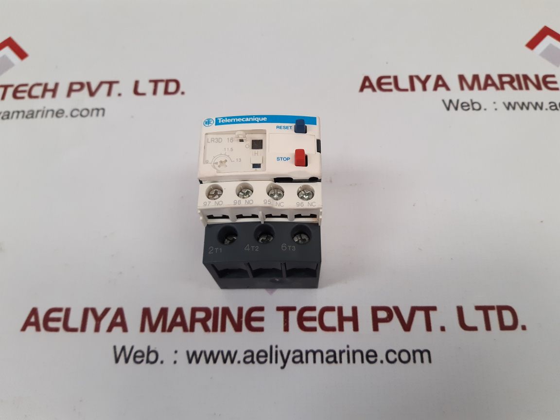 Telemecanique Lr3D16 Thermal Overload Relay Tesys-034698 Class 10, 600Vac - Image 2
