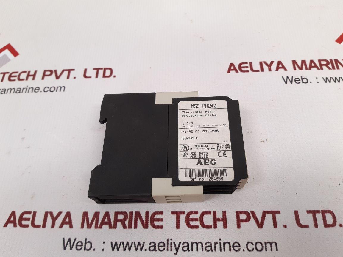 Aeg Mss-aa240 Thermistor Motor Protection Relay - Image 2