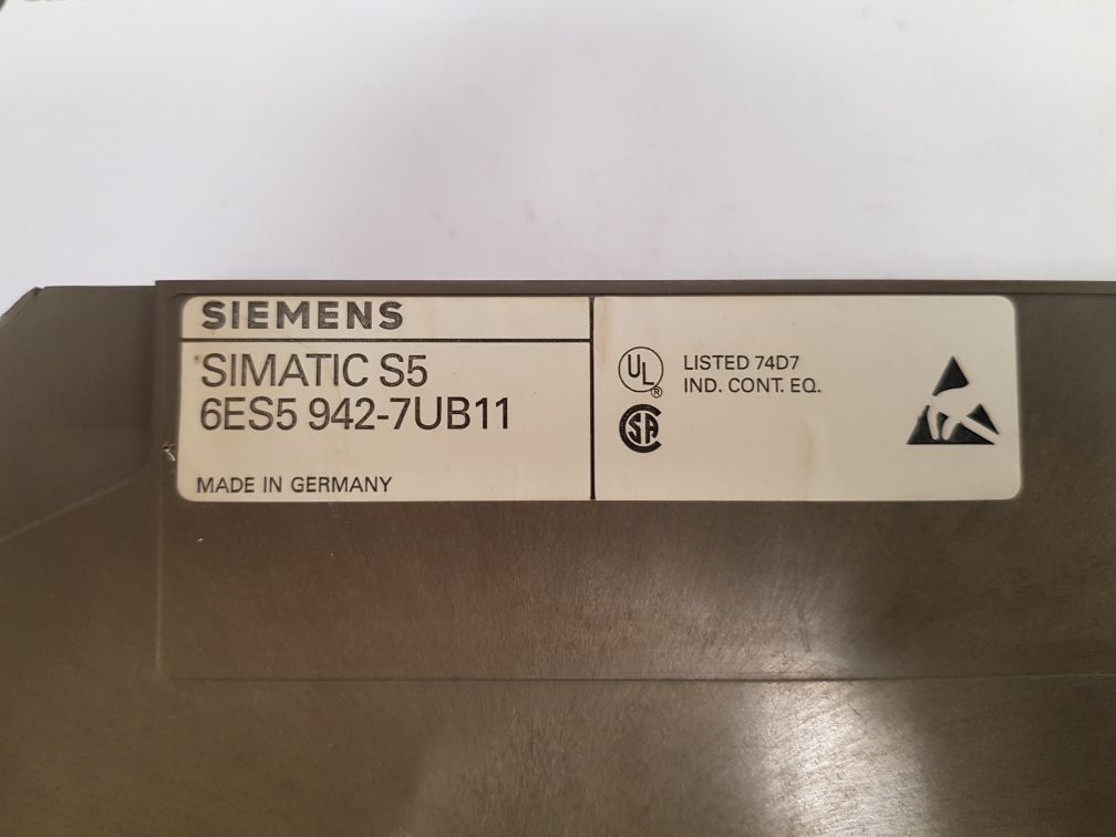 Siemens 6Es5 942-7Ub11 Simatic S5 Processor Module Cpu942B - Image 6