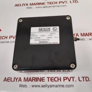 Abtech Bpgc 6 Electric Enclosure Sira99Atex3172U