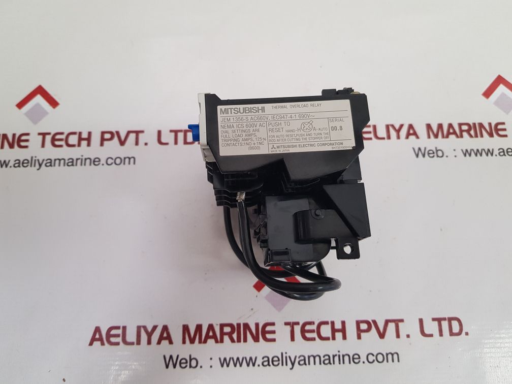 Mitsubishi Electric Th-n20 11A Thermal Overload Relay 600 Vac - Image 5