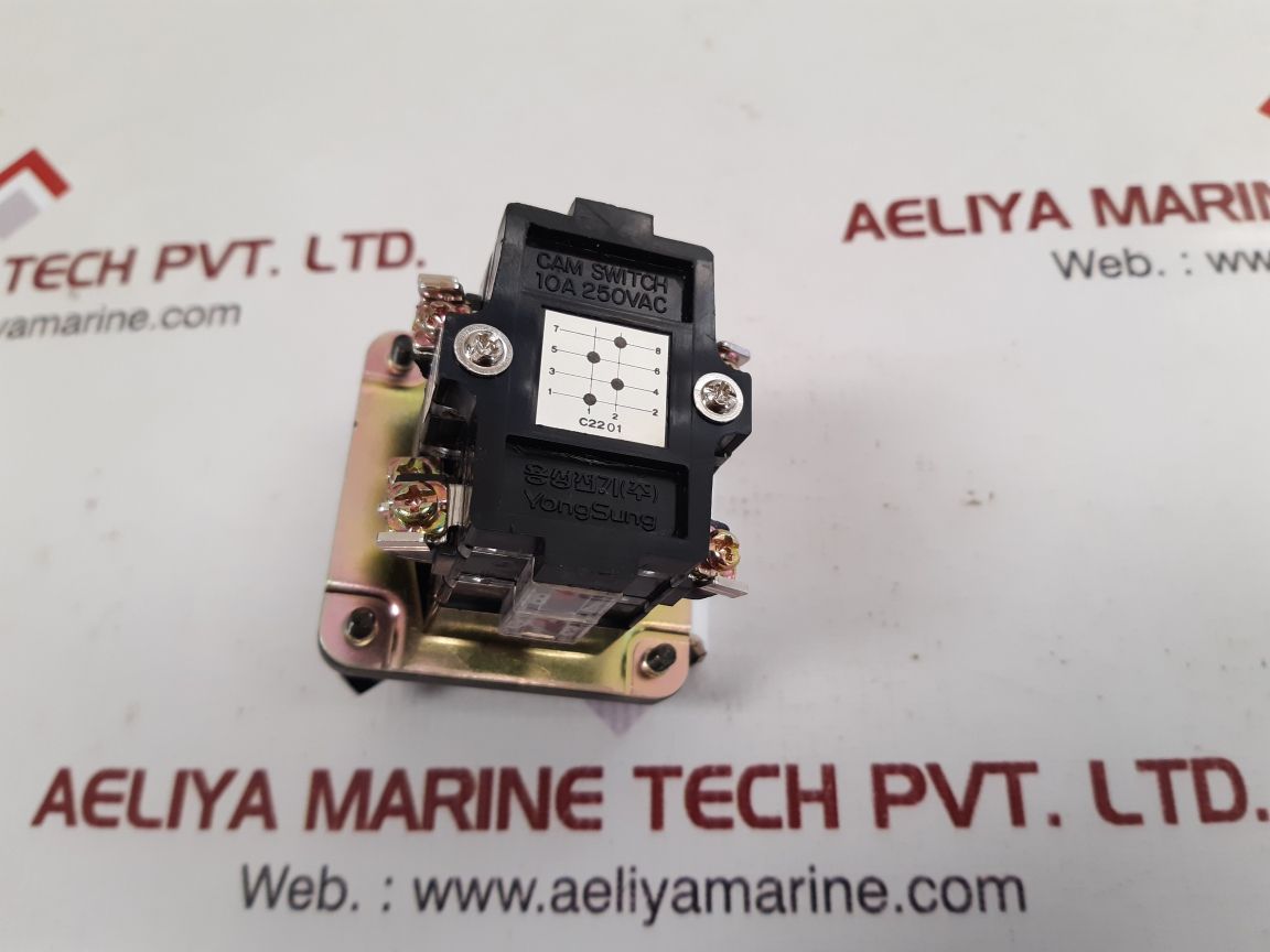 Yongsung C2201 Cam Switch 10A 250Vac - Image 5
