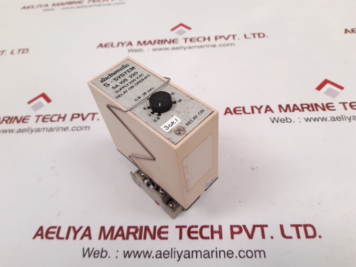 Electromatic Sa 105 220 Delay On Operate With Idec Sr3P-05U Base 0.8-18 Sec - Image 2