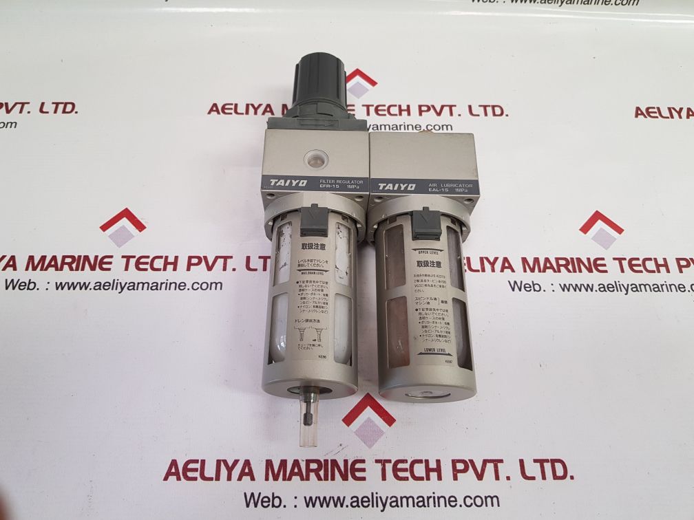 Taiyo Efr-15 Filter Regulator With Eal-15 Air Lubricator - Image 2