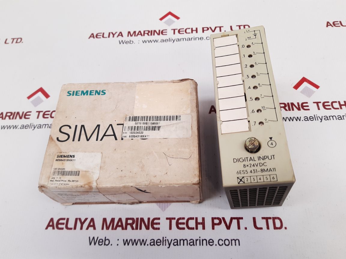 Siemens 6es5 431-8ma11 digital input module