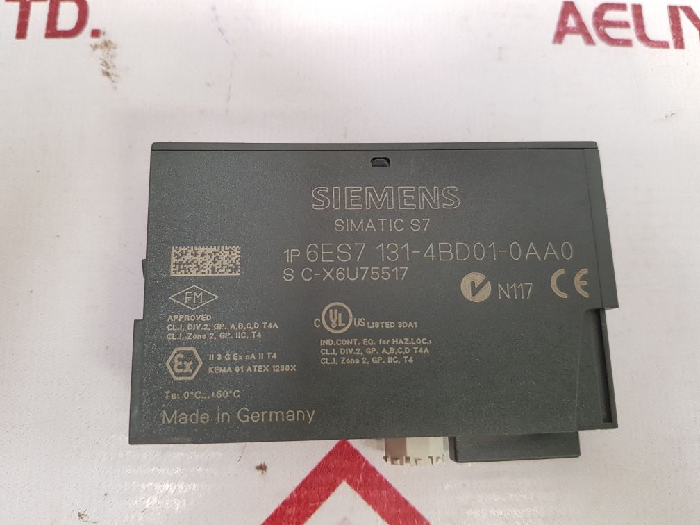 Siemens 6Es7 131-4Bd01-0Aa0 Simatic S7 Input Module 24Vdc - Image 5