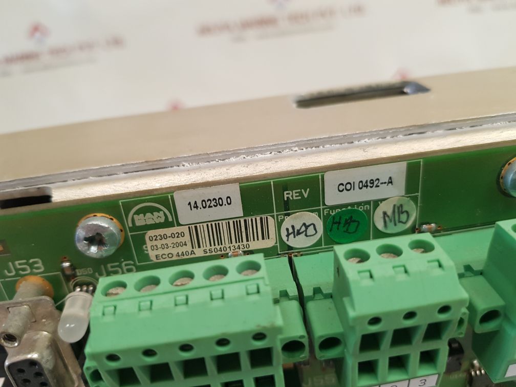 Man B&W 3157167-5.1 Master Control Unit 94V - Image 7