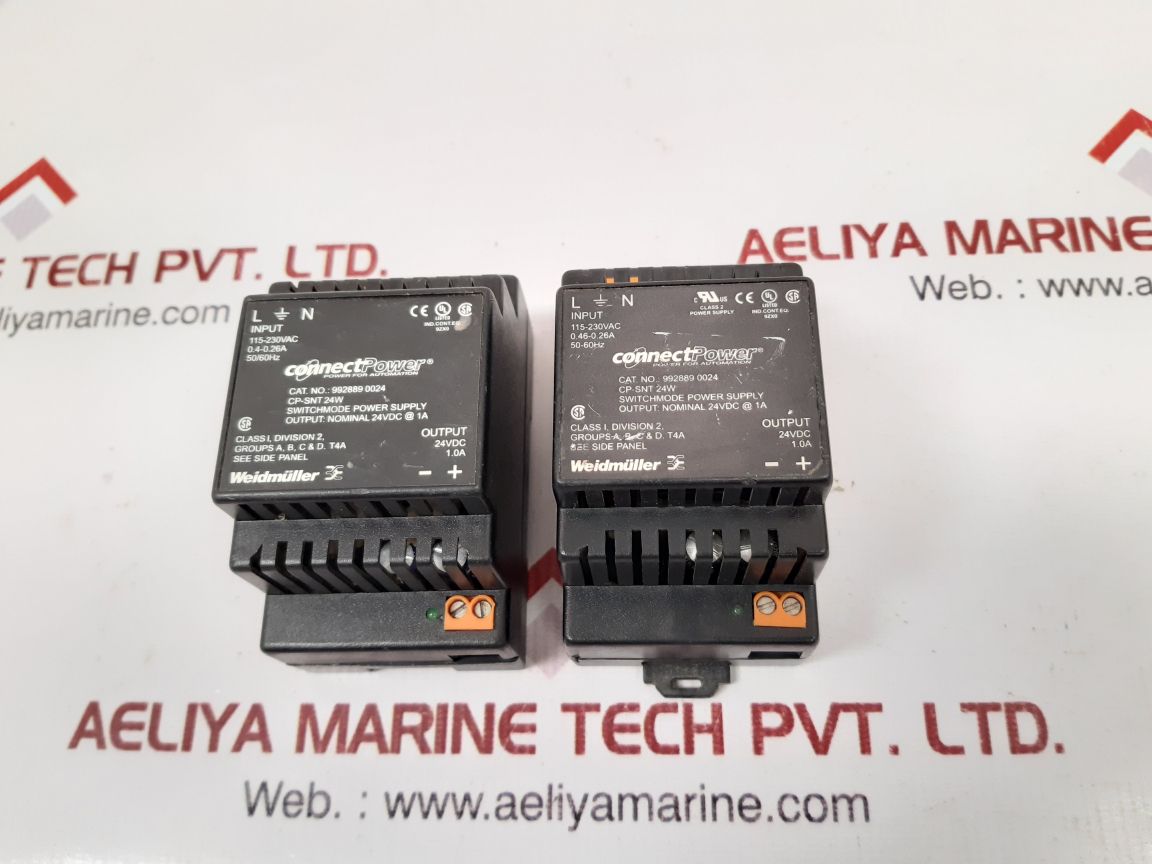 Weidm?ller 992889 0024 Power Supply 24Vdc 50/60Hz