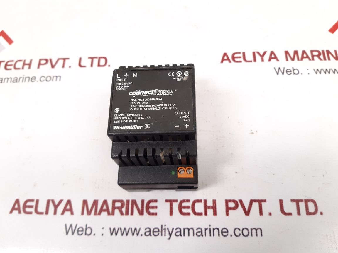 Weidm?ller 992889 0024 Power Supply 24Vdc 50/60Hz - Image 2
