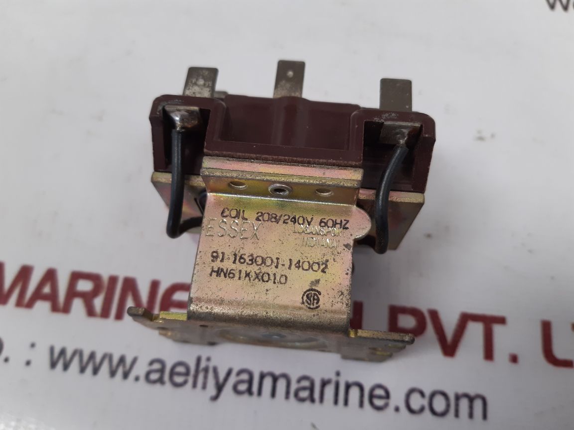 Essex Hn61Kx010 Power Duty Magnetic Relay 91-163001-14002, 125/250V 60Hz - Image 5
