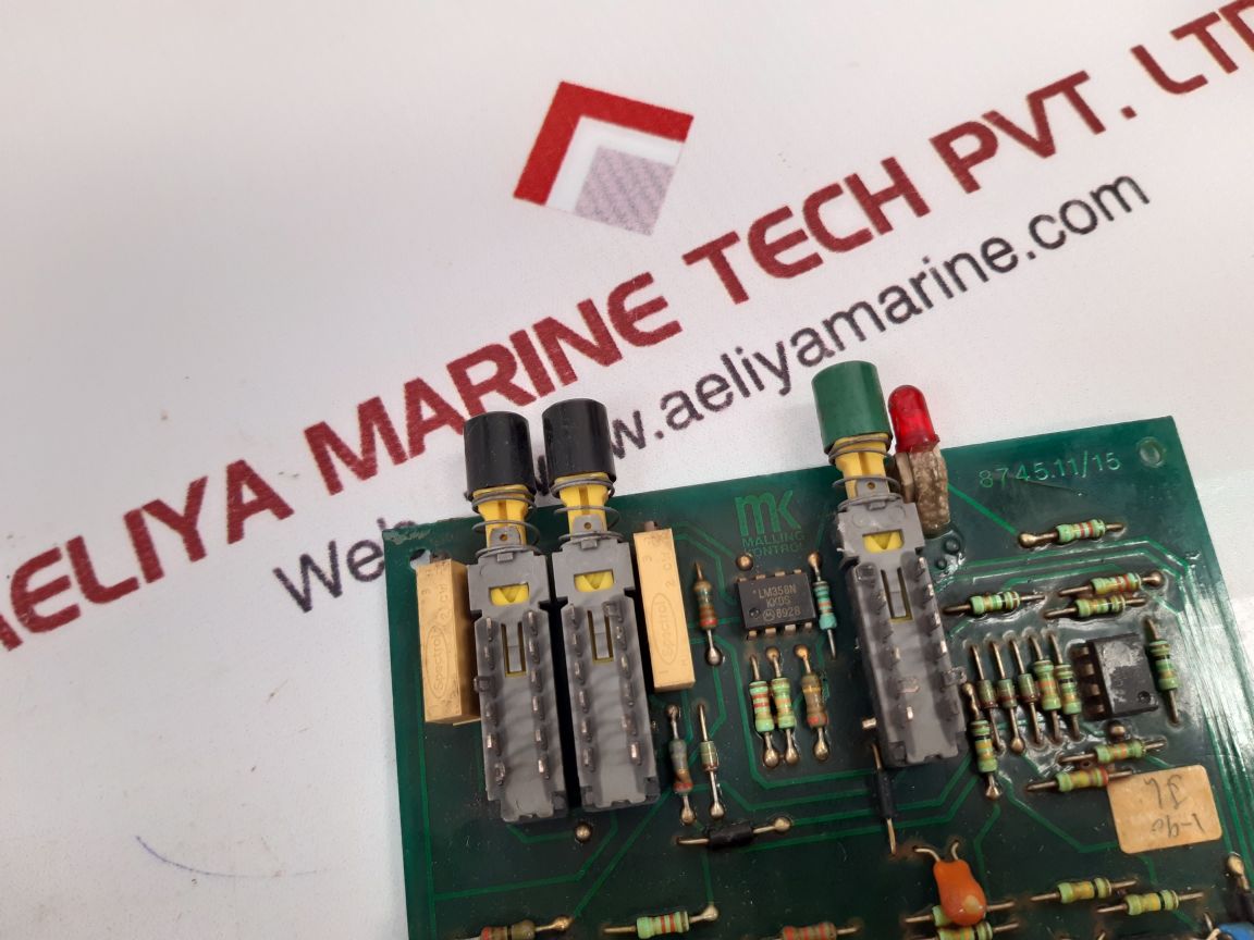 Malling Kontrol 8745.11/15 Printed Circuit Board - Image 4