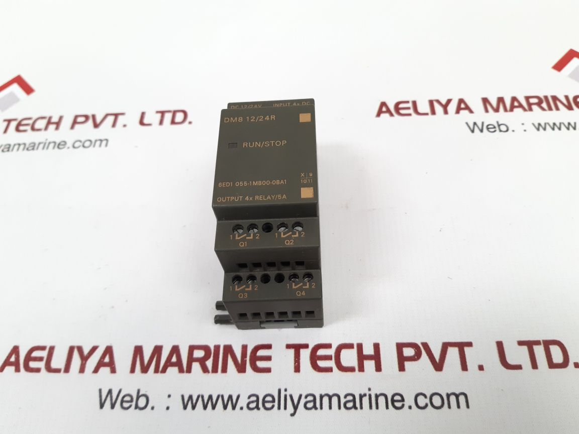Siemens Dm8 12/24R Expansion Module 6Ed1 055-1Mb00-0Ba1, 240V 5A