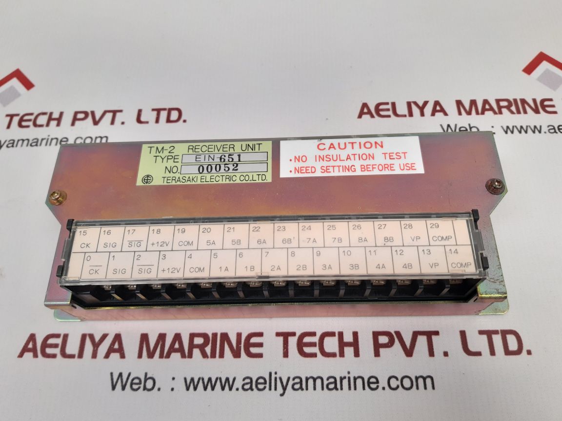 Terasaki Ein651, Tm-2 Receiver Unit 12V