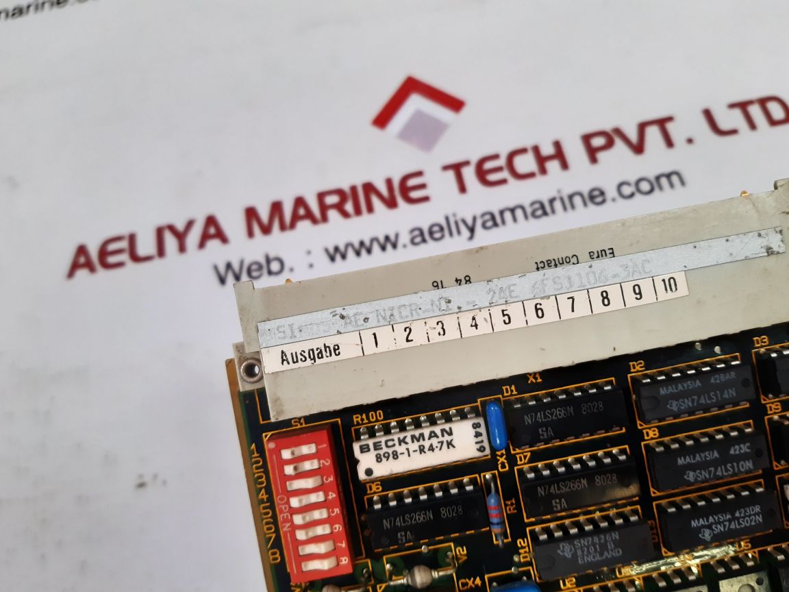 Simos Ae Nicr-ni-24E Printed Circuit Board G33928-p2042-l - Image 3