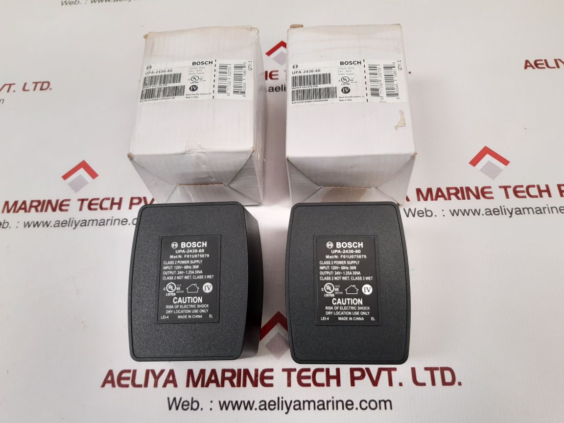 Bosch Upa-2430-60 Class 2 Power Supply 120V 60Hz