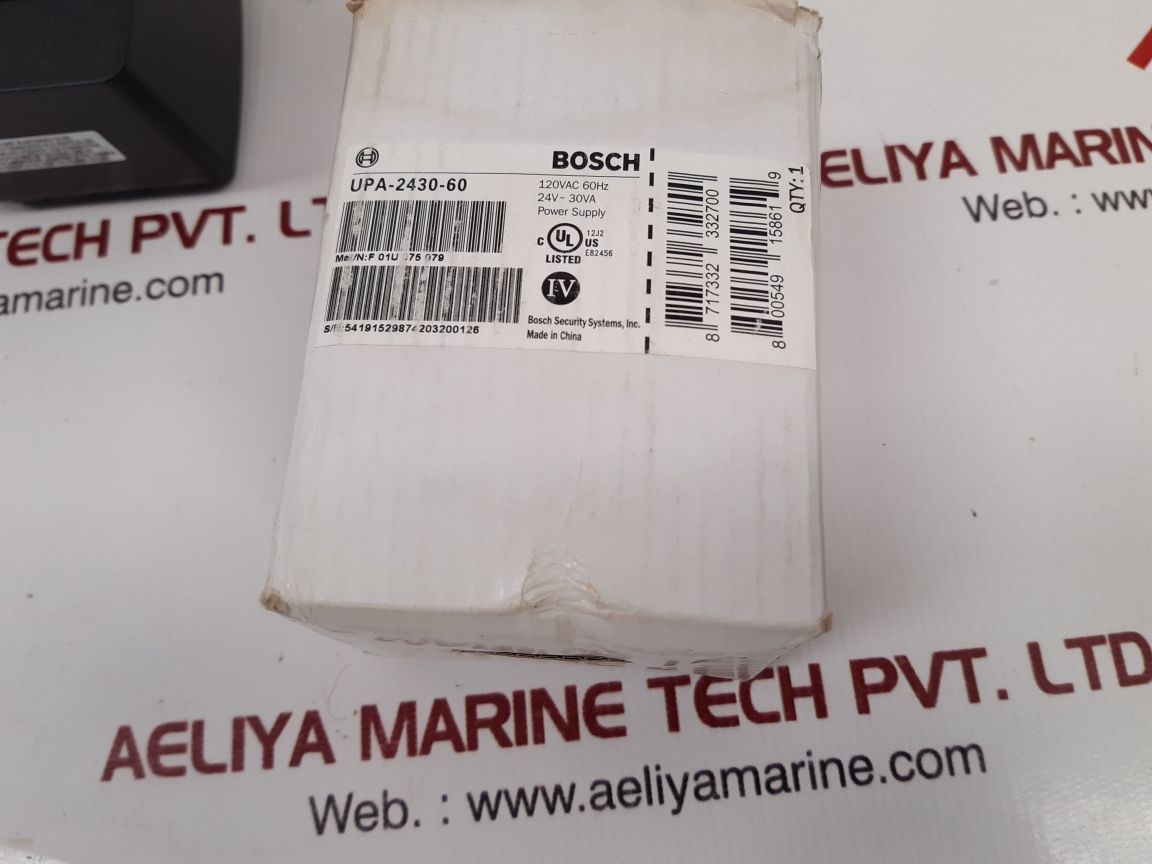 Bosch Upa-2430-60 Class 2 Power Supply 120V 60Hz - Image 3
