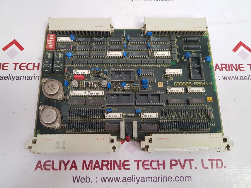 Siemens/Simos 6Fs3106-2Ac Printed Circuit Board Ae-pt100-24E - Image 2