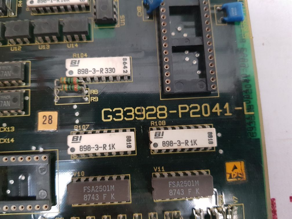 Siemens/Simos 6Fs3106-2Ac Printed Circuit Board Ae-pt100-24E - Image 6