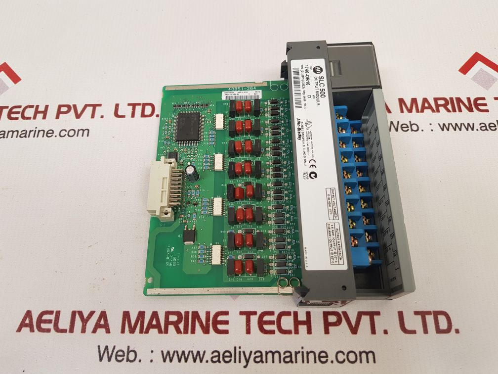 Allen-bradley 1746-ob16 Slc 500 Output Module - Image 2