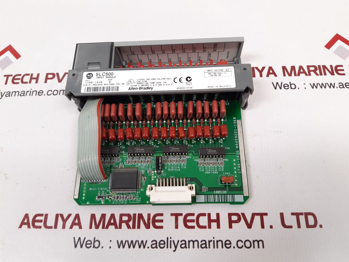 Allen-bradley 1746-ia16 Slc500 Input Module Ser D - Image 2